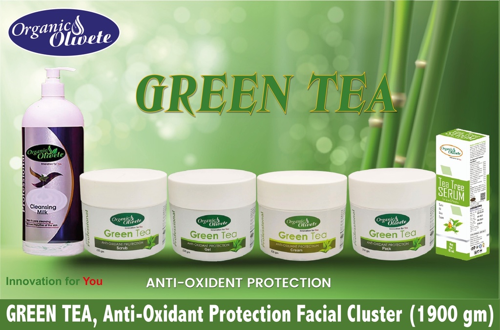 Green Tea Facial Cluster